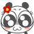 Panda Emoticon 09